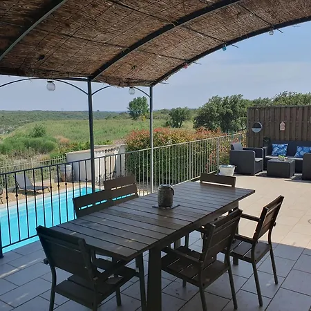 Maison De Avec Piscine A 5mn D'uzes Holiday home *