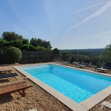 Maison De Avec Piscine A 5mn D'uzes *